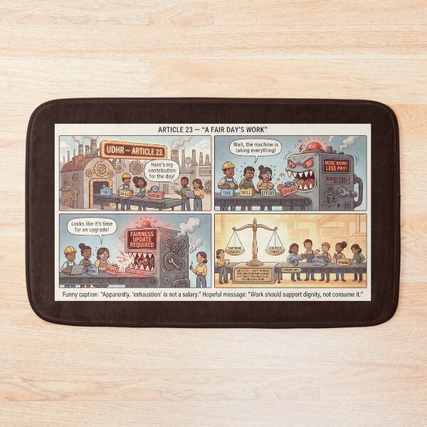Item preview, The journey to fair work designed and sold by Mianku | Für das Leben.