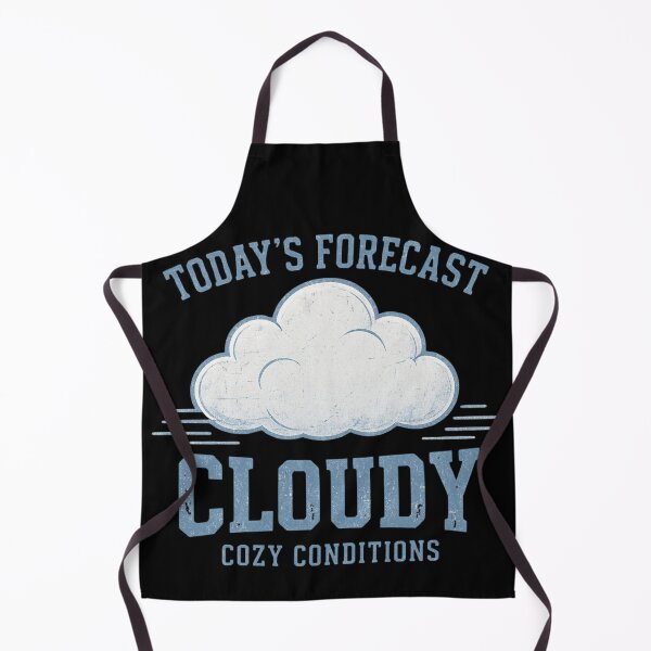 Item preview, Today's Forecast Cloudy Cozy Conditions Funny Vintage Weather designed and sold by CF_VintageDesign.