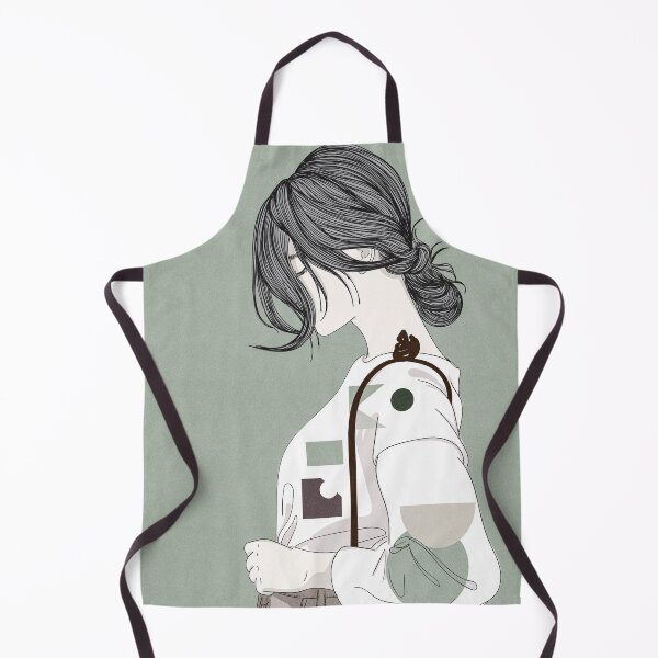 Item preview, Chic Minimalist Aesthetic Girl Line Art Illustration designed and sold by Chroma Art Co.