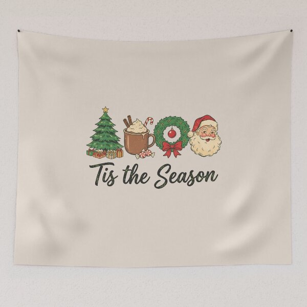 Item preview, Vintage Christmas Icons Tis the Season designed and sold by dudelinart.