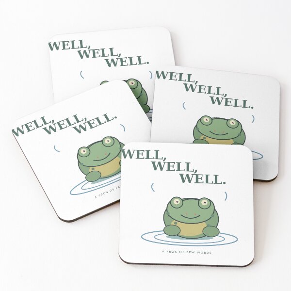 Item preview, A Frog of few words. designed and sold by slemfiskz.