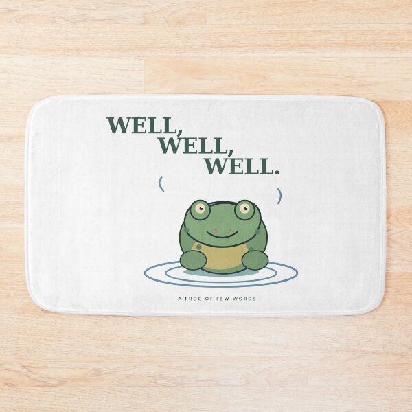 Item preview, A Frog of few words. designed and sold by slemfiskz.