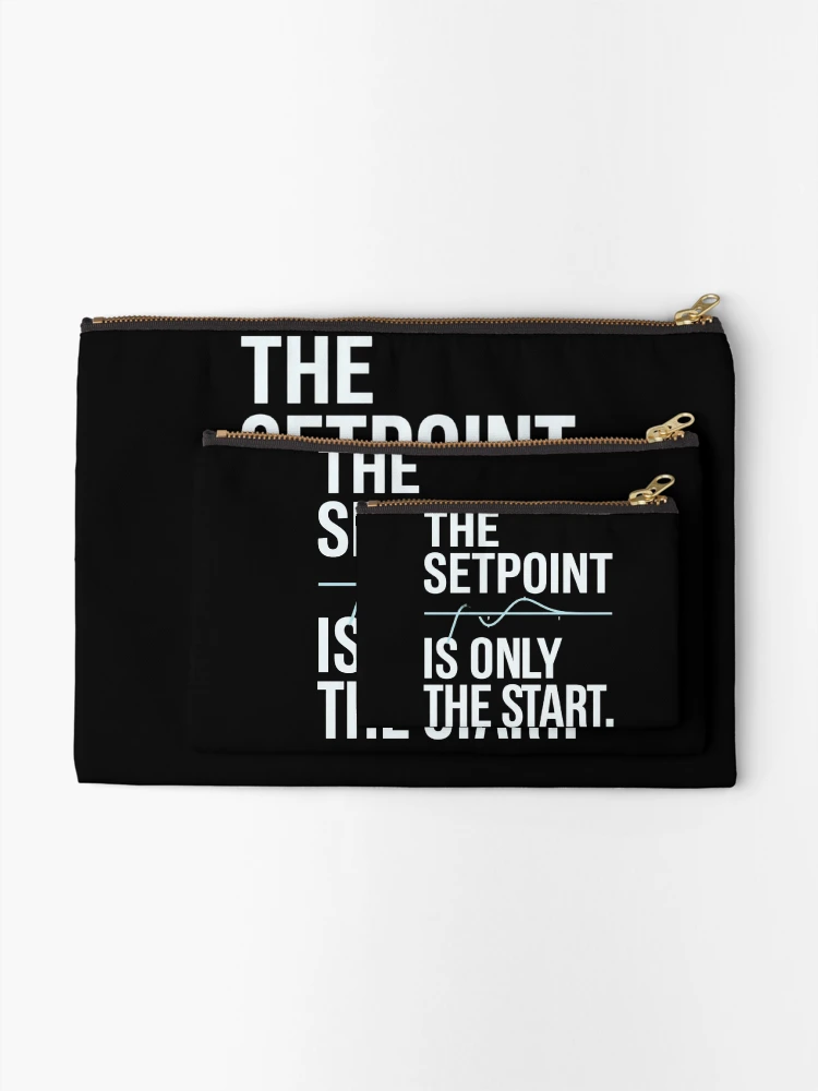 Thumbnail 2 of 4, Zipper Pouch, Controls Engineer Setpoint Tracking Process Control Design designed and sold by Amr Darwish Graphic designer.