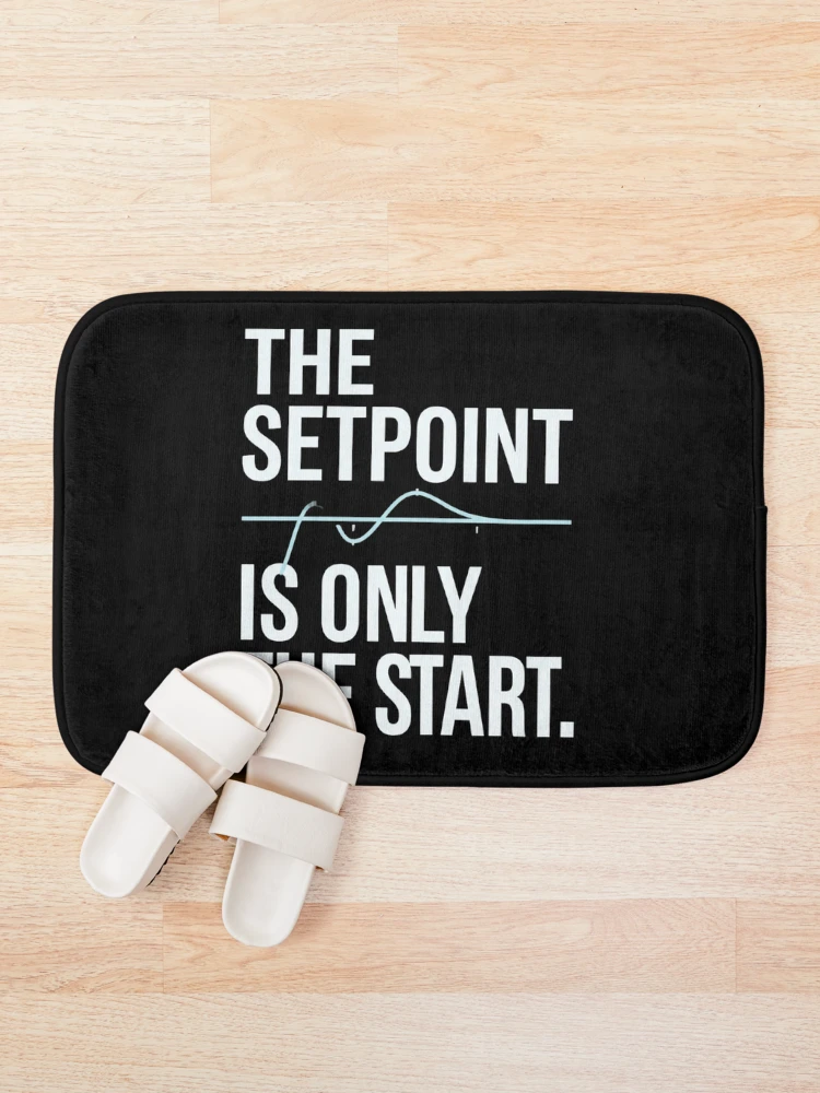 Thumbnail 1 of 6, Bath Mat, Controls Engineer Setpoint Tracking Process Control Design designed and sold by Amr Darwish Graphic designer.