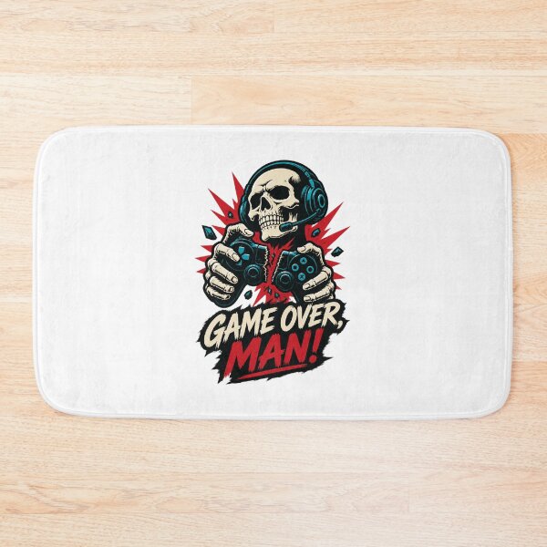 Item preview, Game Over Man Retro Vintage Style Gaming Design designed and sold by tetabrick.