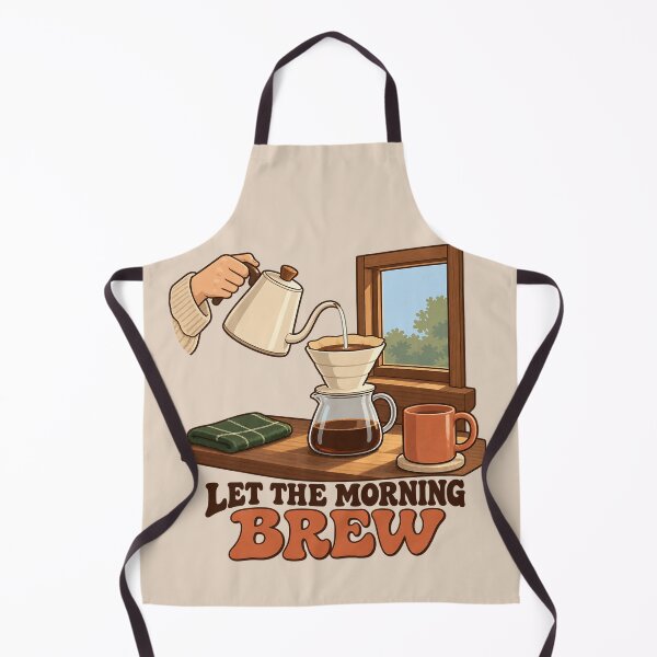 Item preview, Let The Morning Brew Home Barista Pour Over designed and sold by MythicCotton.
