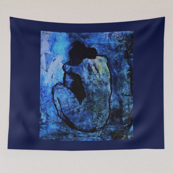 Item preview, Desnudo azul de Pablo Picasso - Pintura firmada y restaurada designed and sold by LuluLeb.