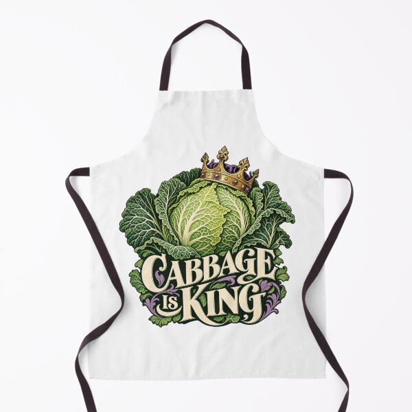 Item preview, Cabbage is King! designed and sold by slemfiskz.