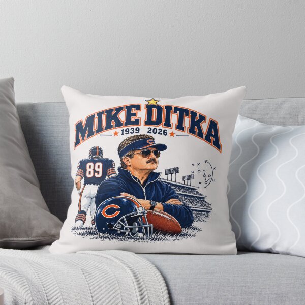 Aperçu de l'œuvre Mike Ditka créée et vendue par creativecolage.