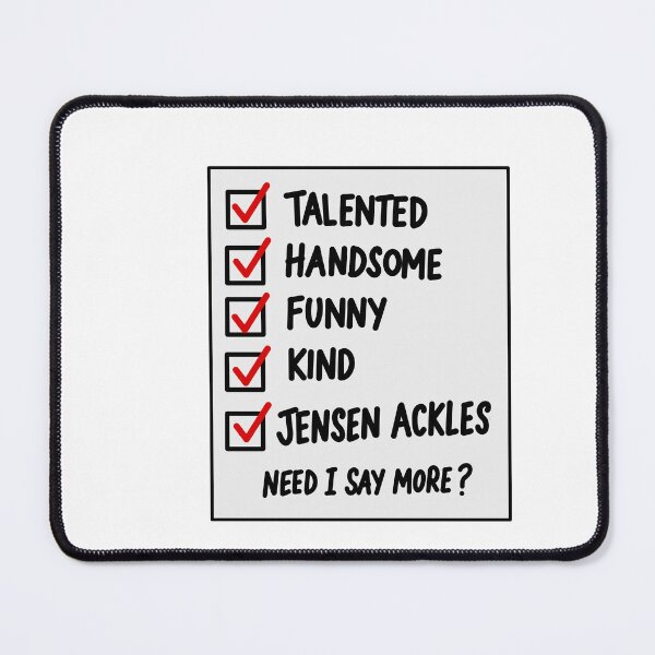 Item preview, Jensen Ackles designed and sold by TineHunterArt.