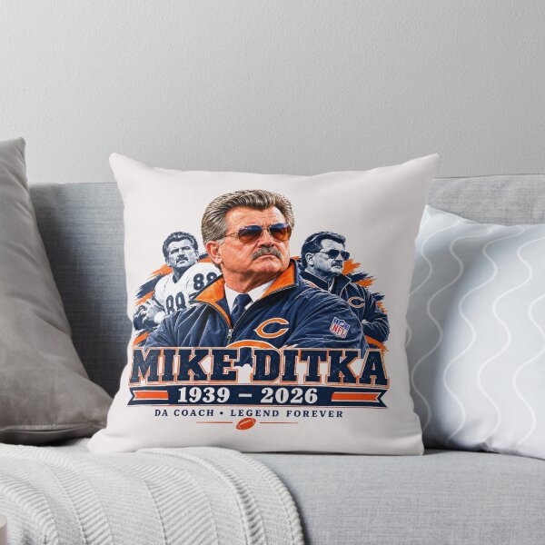Aperçu de l'œuvre Mike Ditka créée et vendue par creativecolage.