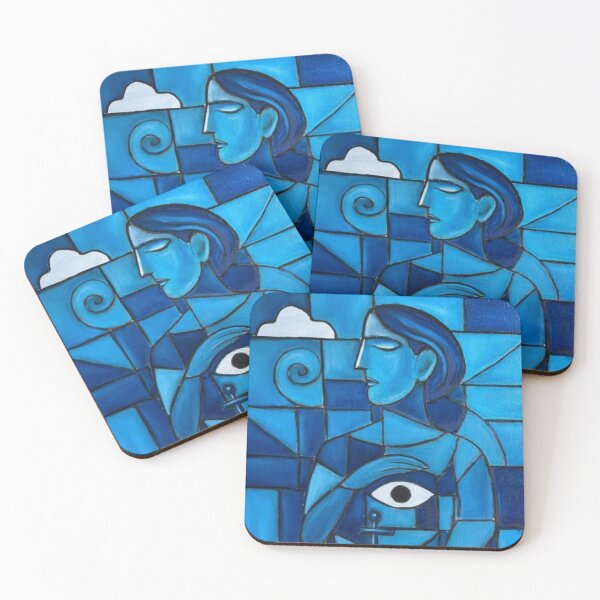 Item preview, Blue Introspection designed and sold by ArtHametaj.