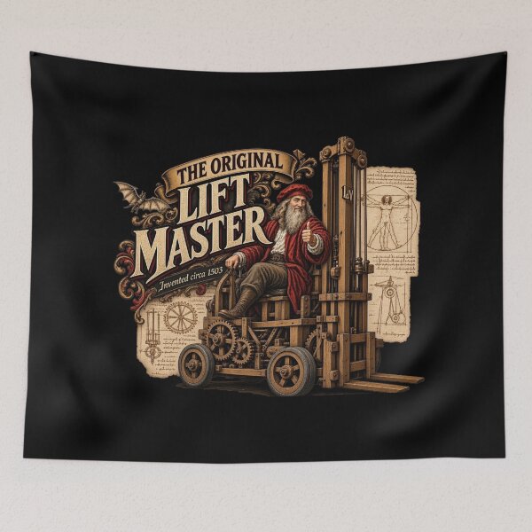 Item preview, Leonardo da Vinci’s Original Forklift Invention designed and sold by RetroNibylander.