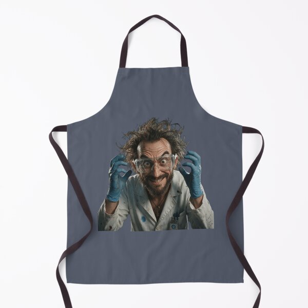 Item preview, Funny Evil Genius with Messy Hair designed and sold by charmaroundyou.