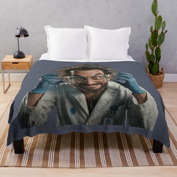 Item preview, Funny Evil Genius with Messy Hair designed and sold by charmaroundyou.