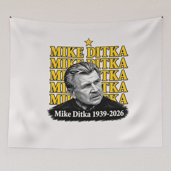 Aperçu de l'œuvre Mike Ditka créée et vendue par creativecolage.