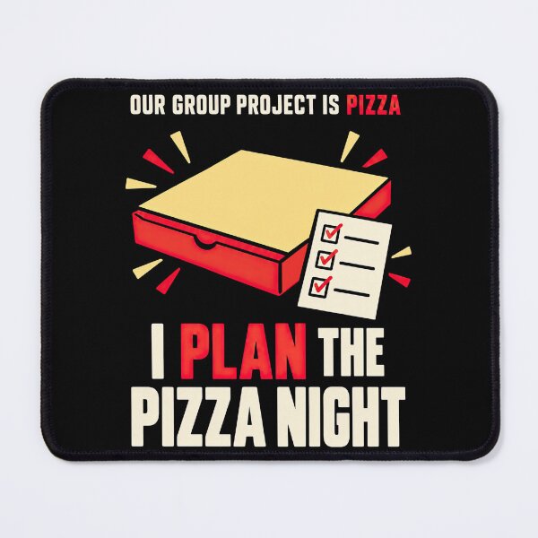 Item preview, Pizza Night Planner Matching Crew Role designed and sold by Katalice Design.