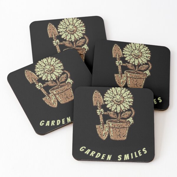 Item preview, Garden Smiles — Daisy with Gardening Tools designed and sold by DarkAgeArt.