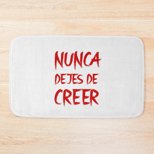 Item preview, Nunca Dejes de Creer Rojo designed and sold by VRedBaller.