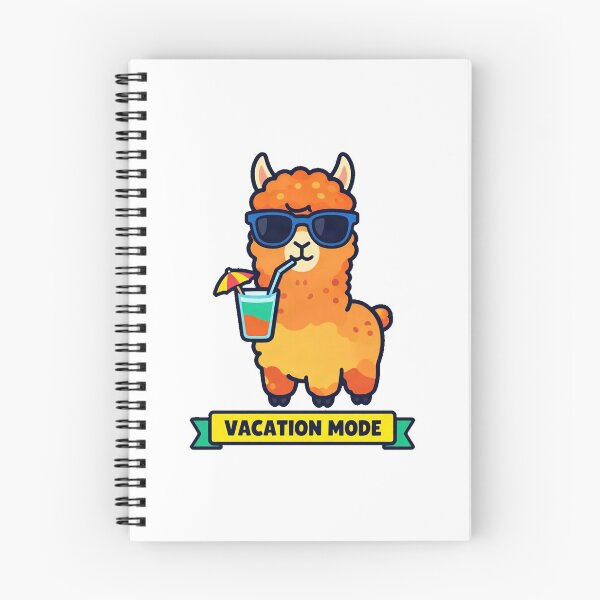 Item preview, Retro Summer Vacation Alpaca Scene designed and sold by Arc2020.