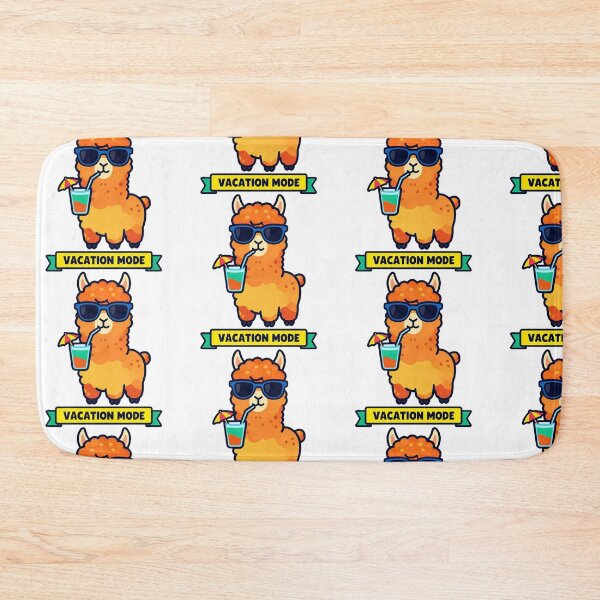 Item preview, Retro Summer Vacation Alpaca Scene designed and sold by Arc2020.
