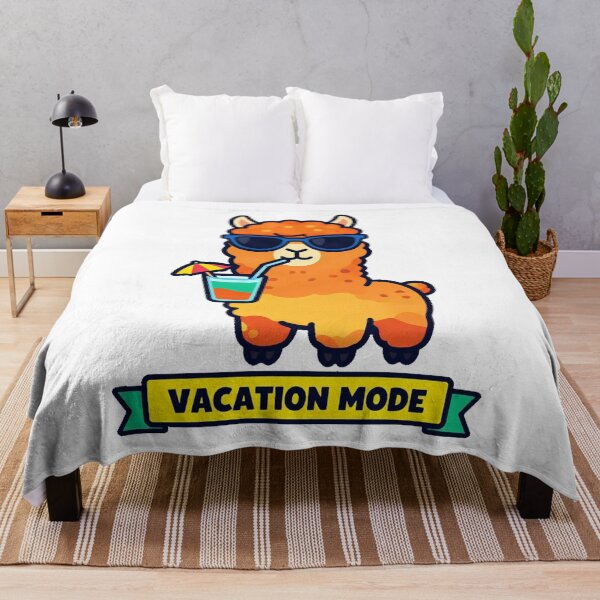Item preview, Retro Summer Vacation Alpaca Scene designed and sold by Arc2020.