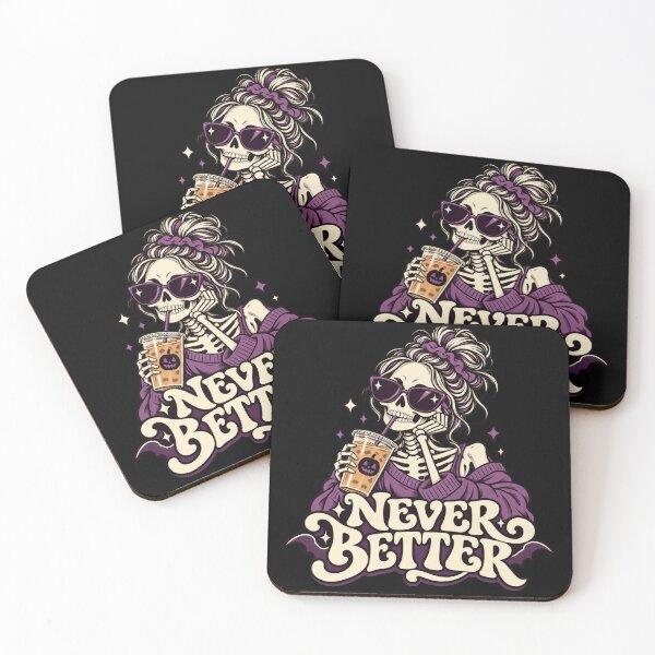 Item preview, Never better messy bun skeleton designed and sold by HiPatti.