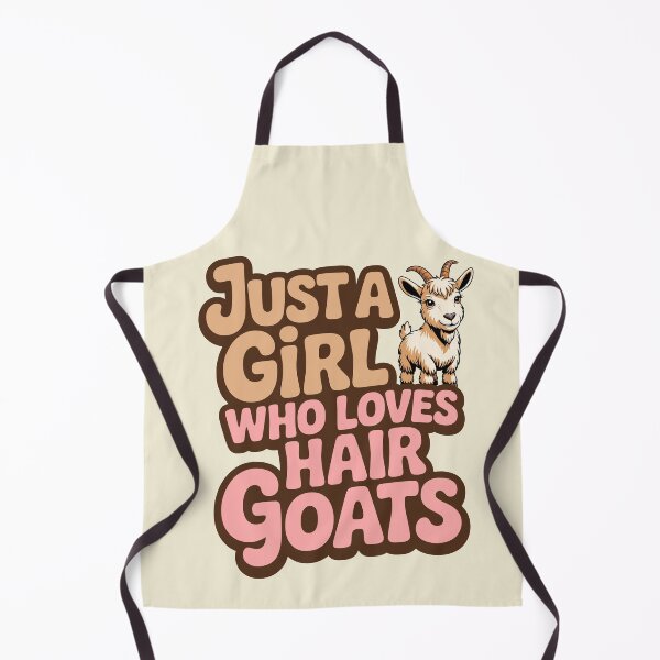 Item preview, Just a Girl Who Loves hair Goats Cute Farm Animal Girls Women designed and sold by Colorfulman.