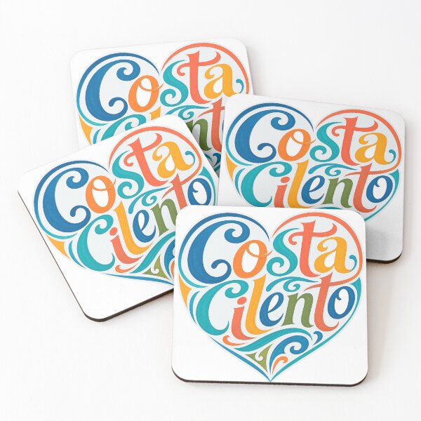 Item preview, Costa del Cilento Heart Lettering designed and sold by Beyond Destinations.