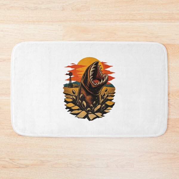 Item preview, Vintage Tremors Inspired Retro Design for Fans of Classic Creature Horror Movies designed and sold by TheDeadline.