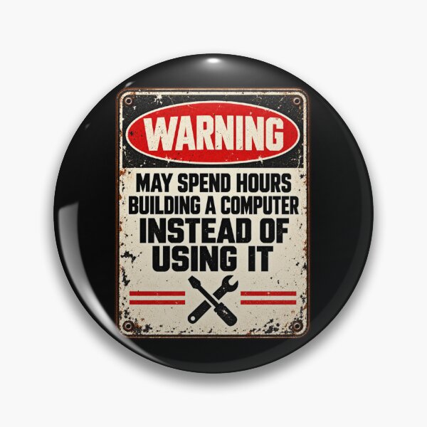 Item preview, IY Cyberdeck Builder Warning – May Spend Hours Building a Computer Instead of Using It designed and sold by amndro.