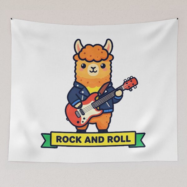 Item preview, Rock And Roll Music Alpaca designed and sold by Arc2020.