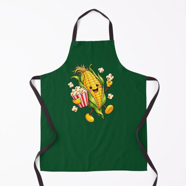 Item preview, Cheerful corn on the cob with popcorn designed and sold by Kisho.