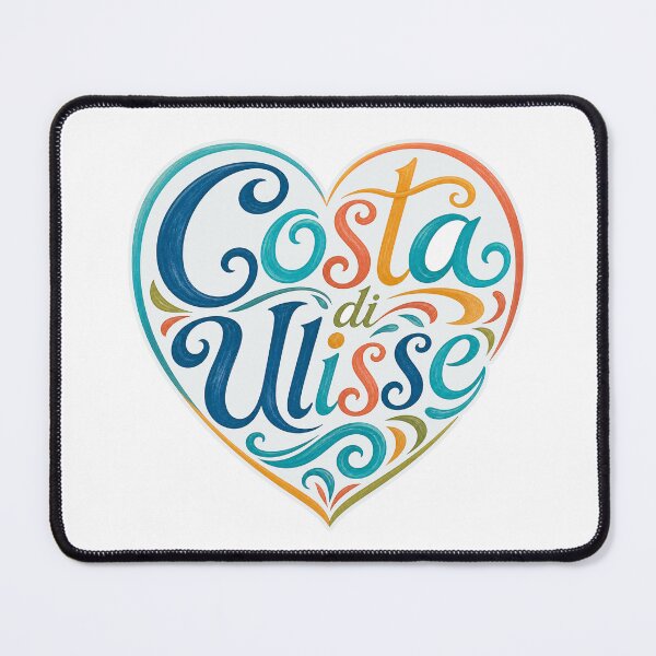 Item preview, Costa di Ulisse Heart Lettering designed and sold by Beyond Destinations.