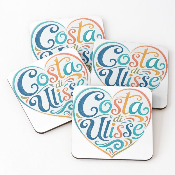 Item preview, Costa di Ulisse Heart Lettering designed and sold by Beyond Destinations.