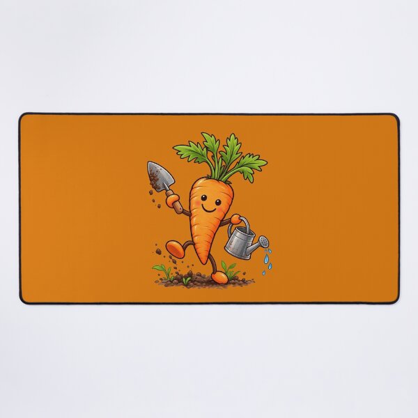 Item preview, Happy carrot while gardening designed and sold by Kisho.