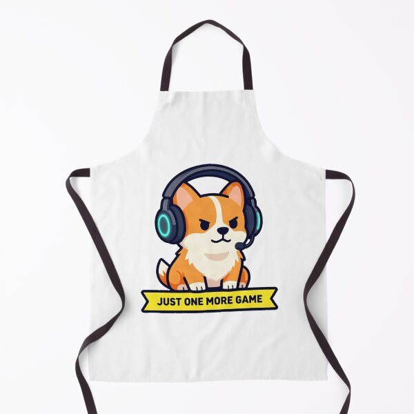 Item preview, Gamer Corgi Headset Video Games Funny designed and sold by Arc2020.