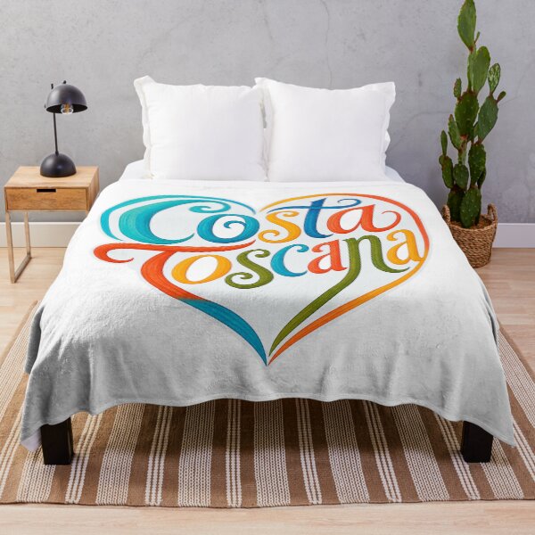 Item preview, Costa Toscana Heart Lettering designed and sold by Beyond Destinations.