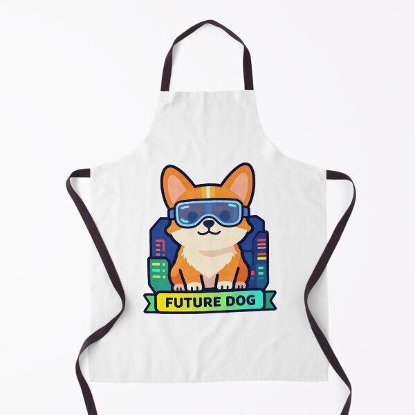 Item preview, Cyberpunk Neon Corgi Futuristic Dog designed and sold by Arc2020.