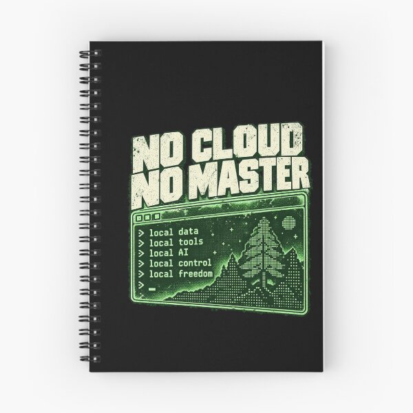 Item preview, No Cloud No Master – Cyberdeck Off Grid Computing & Local AI Terminal designed and sold by amndro.
