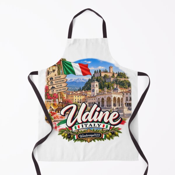 Item preview, Udine Italy – Piazza della Libertà Castle & Friuli Vintage Design designed and sold by Wandervogel123.
