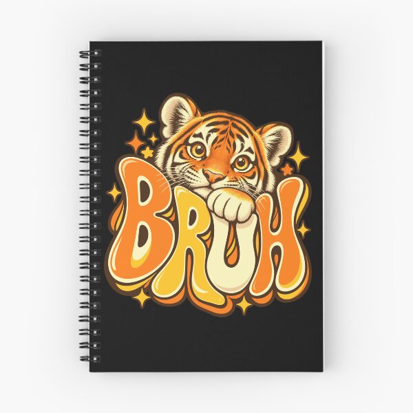 Item preview, Bruh Tiger Funny Slang Youth Animal designed and sold by FolkGraphics.