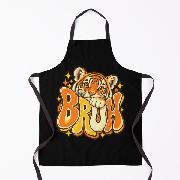 Item preview, Bruh Tiger Funny Slang Youth Animal designed and sold by FolkGraphics.