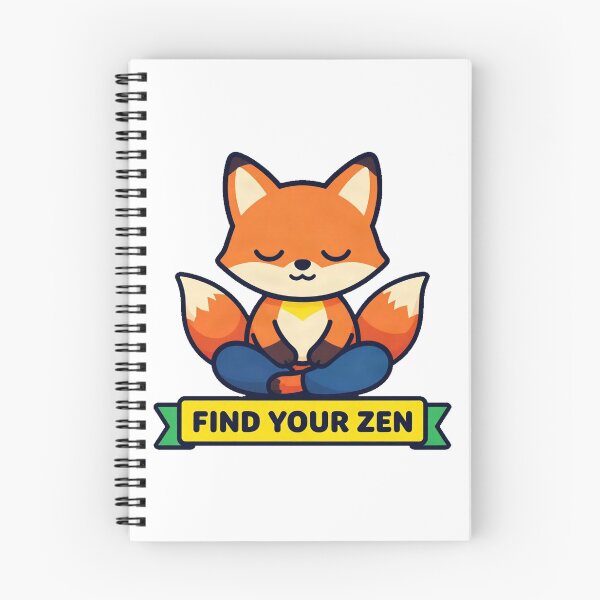 Item preview, Zen Yogi Meditation Fox Mindfulness designed and sold by Arc2020.