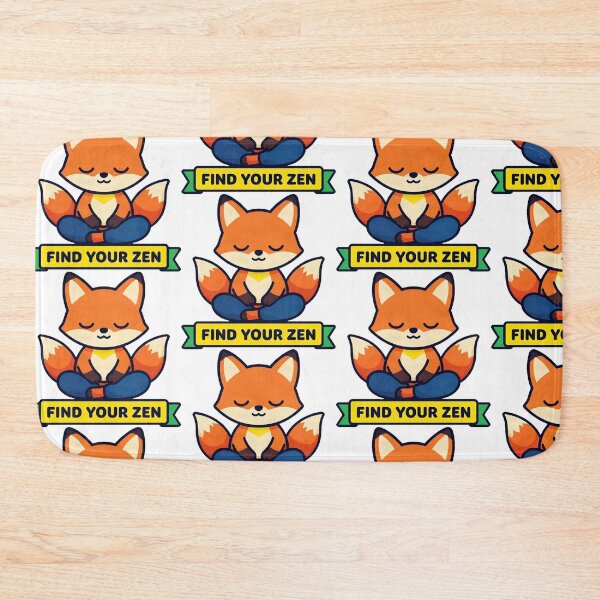 Item preview, Zen Yogi Meditation Fox Mindfulness designed and sold by Arc2020.
