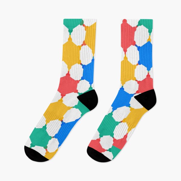 Item preview, Colorful Geometric Hexagon Pattern Abstract Shapes designed and sold by PunchDrop.