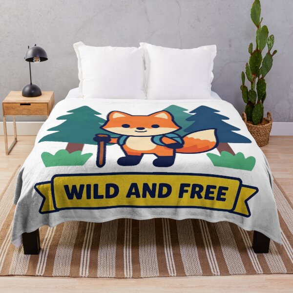 Item preview, Retro Sunset Mountain Camper Fox designed and sold by Arc2020.