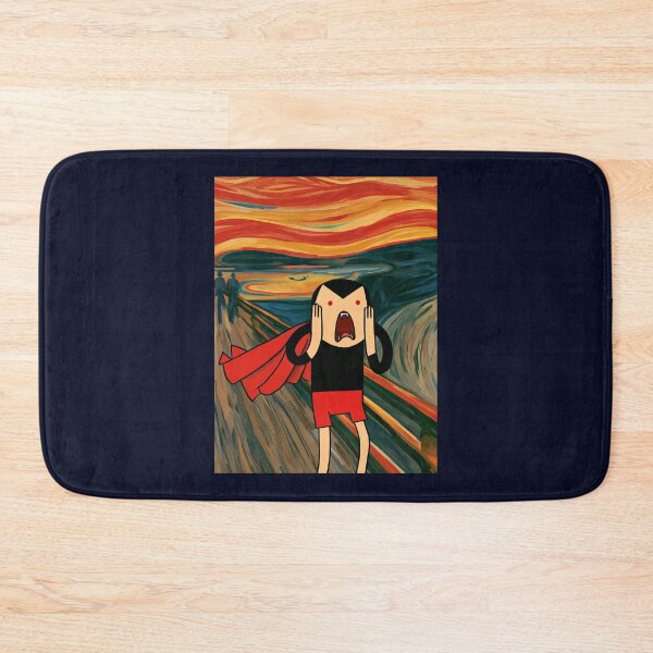 Item preview, Screaming Vampire Parody Art Expressionist Scream Cartoon designed and sold by peterdesigns.