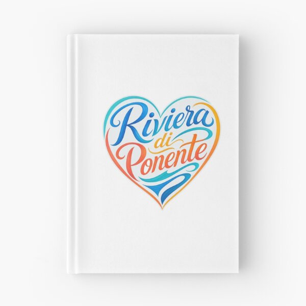 Item preview, Riviera di Ponente Heart Lettering designed and sold by Beyond Destinations.