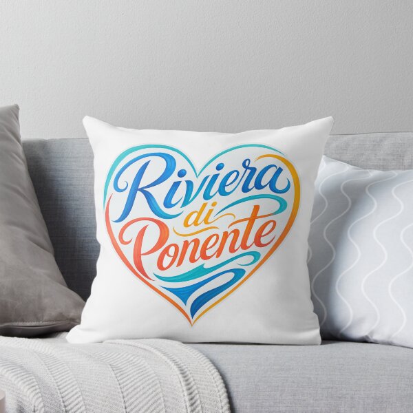 Aperçu de l'œuvre Lettrage coeur Riviera di Ponente créée et vendue par Beyond Destinations.